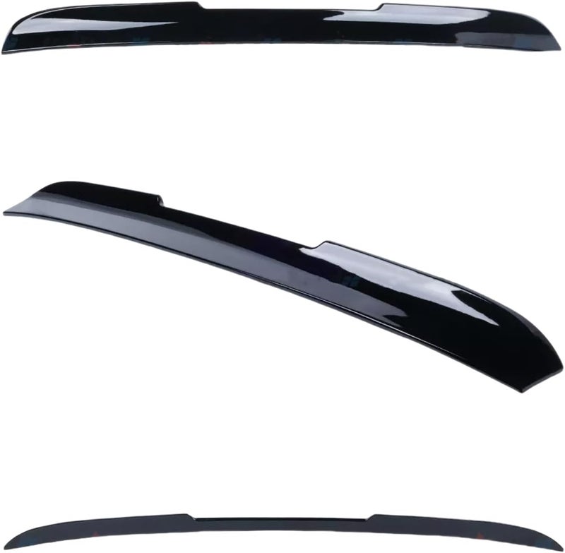 NeespoC Rear Window Roof Spoiler Visor Wing ABS Fit for Dodge Charger SRT/GT/RT/SXT/Scat Pack/Daytona 2015-2023 Gloss Black V-Style Lip Exterior Accessories - Image 4